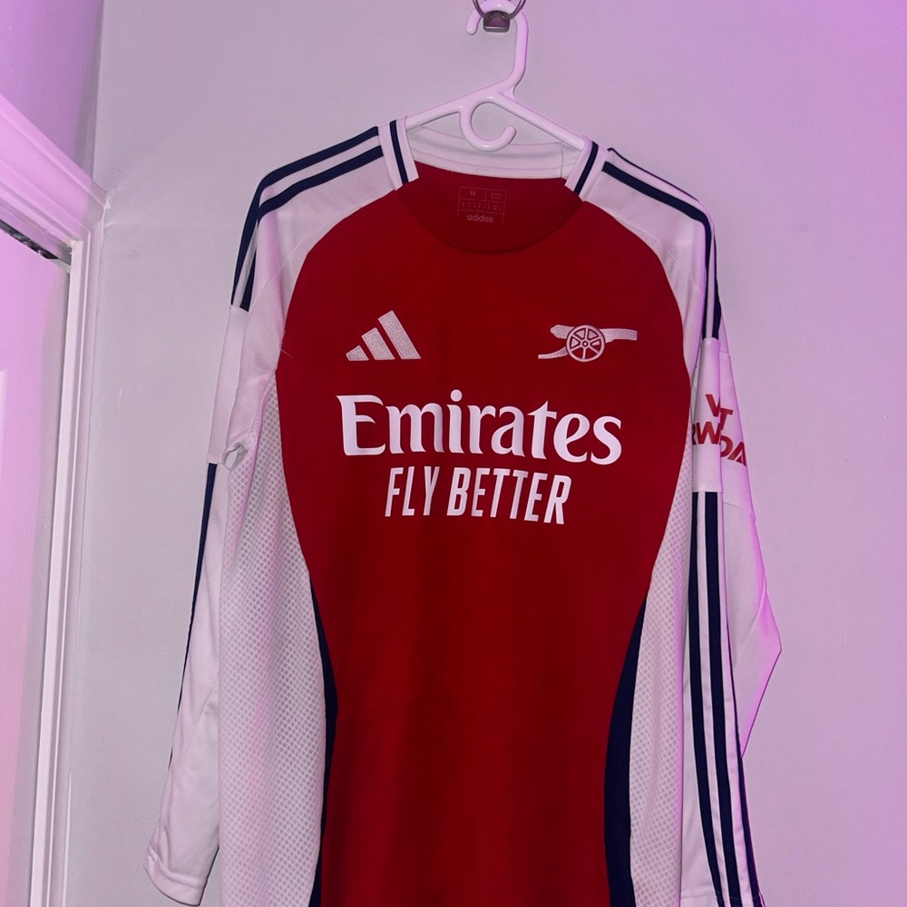 adidas Arsenal 24/25 Long Sleeve Home Jersey
